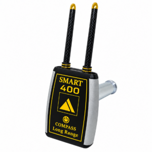 COMPASS L.R. SMART 400 ΠΟΛΛΑΠΛΩΝ ΣΥΧΝΟΤΗΤΩΝ ΝΕΟ ΜΟΝΤΕΛΟ AΝΙΧΝΕΥΤΗΣ ΑΠΟΣΤΑΣΕΩΣ – ΗΛΕΚΤΡΟΝΙΚΟ ΡΑΒΔΟΣΚΟΠΙΚΟ ME ΕΠΙΧΡΥΣA ΜΕΡΗ - Image 1